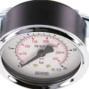 Einbaumanometer, 3-kant-Frontring, 63mm, 0 - 25 bar