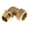 90°-Einschraubwinkel G 1/2"(IG)-G 1/2"(AG), Messing