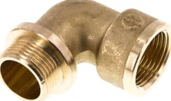 90°-Einschraubwinkel G 3/4"(IG)-G 3/4"(AG), Messing