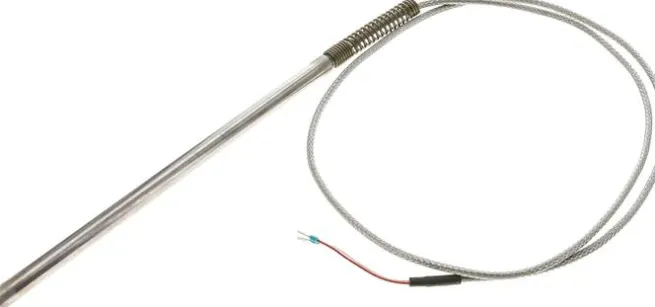 Einsteck-Widerstandsthermometer Pt100 (2-Leiter), 10x200mm