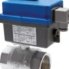 Elektr. Messing-Kugelhahn, G 1/2", 24 V (AC/DC) (Sanitär)