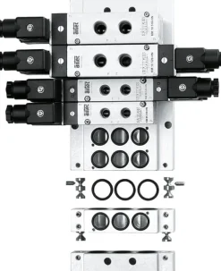 Endplatte mit zwei Ventilplätzen RF 10 E2
