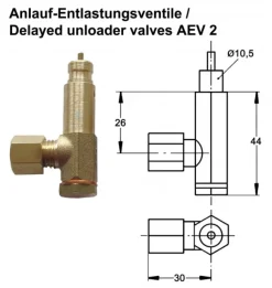 Entlastungsventil AEV2 für Condor Druckschalter