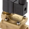 Entlastventil (NO) G 1/2" für Kolbenkompressoren, 230 VAC