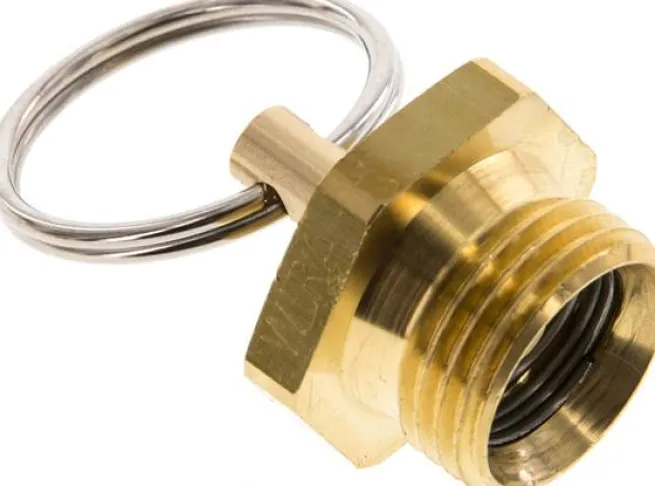 Entwässerungsventil mit Ring G 1/2"