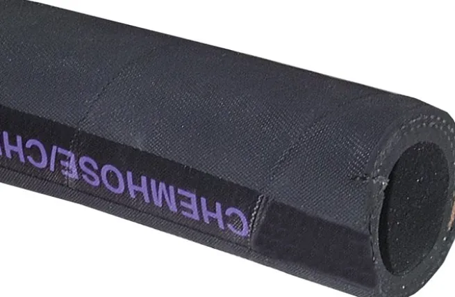 EPDM-Chemieschlauch EN12115 25 (1")x37mm, Stahlspirale