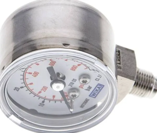 ES-Manometer senkrecht, 40mm, 0 - 60 bar, G 1/8"