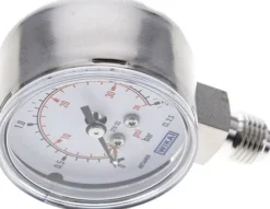 ES-Manometer senkrecht, 50mm, 0 - 2,5 bar, G 1/4"