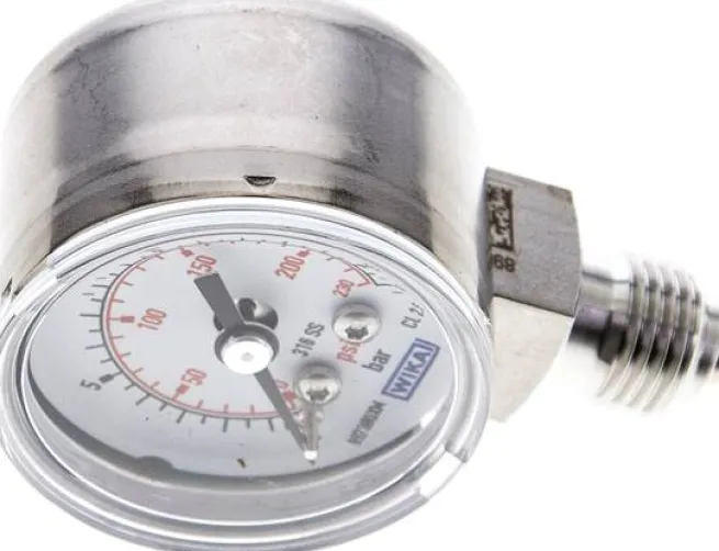 ES-Manometer senkrecht, 40mm, 0 - 16 bar, G 1/4"