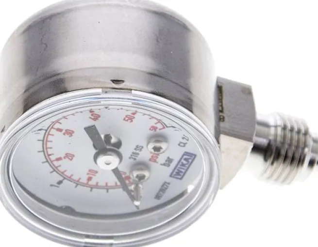 ES-Manometer senkrecht, 40mm, 0 - 4 bar, G 1/4"