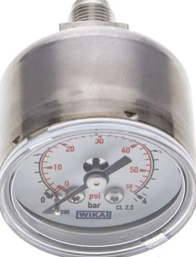 ES-Manometer waagerecht, 40mm, 0 - 4 bar, G 1/8"