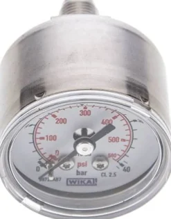 ES-Manometer waagerecht, 40mm, 0 - 40 bar, G 1/8"
