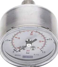 ES-Manometer waagerecht, 50mm, 0 - 2,5 bar, G 1/4"