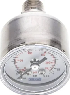ES-Manometer waagerecht, 40mm, 0 - 16 bar, G 1/4"