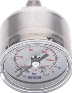 ES-Manometer waagerecht, 40mm, 0 - 16 bar, G 1/8"