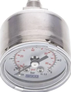 ES-Manometer waagerecht, 40mm, 0 - 6 bar, G 1/8"