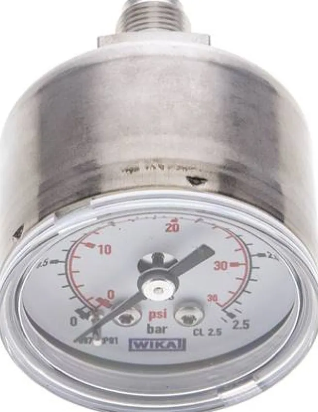 ES-Manometer waagerecht, 40mm, 0 - 2,5 bar, G 1/8"