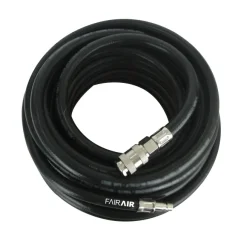 FAIRAIR Druckluftschlauch, DLS-F-1010-K, 10 x 15 mm, 10 m mit Kupplung und Nippel, FA40004