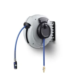 FAIRAIR Industrie-Schlauchaufroller PU 8x12 mm, 12 m, SR-PU-0812, mit SSK und Nippel, FA50002