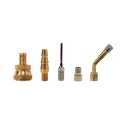 FAIRAIR Reifenfüller RF-G-SET, geeicht, mit 37 cm Schlauch + 5er Adapter Set, FA30003
