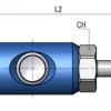 FAIRAIR Sicherheitskupplung SSK-7,4-10, Tülle LW 10 drehbar NW 7,4, eloxiert, FA60018