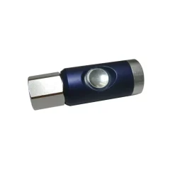 FAIRAIR Sicherheitskupplung SSK-7,4-3/8I, G 3/8 Innengewinde drehbar NW 7,4, eloxiert, FA60015