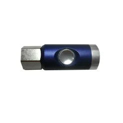 FAIRAIR Sicherheitskupplung SSK-7,4-1/4I, G 1/4 Innengewinde drehbar NW 7,4, eloxiert, FA60014