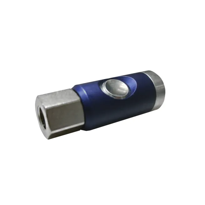 FAIRAIR Sicherheitskupplung SSK-7,4-1/4I, G 1/4 Innengewinde drehbar NW 7,4, eloxiert, FA60014