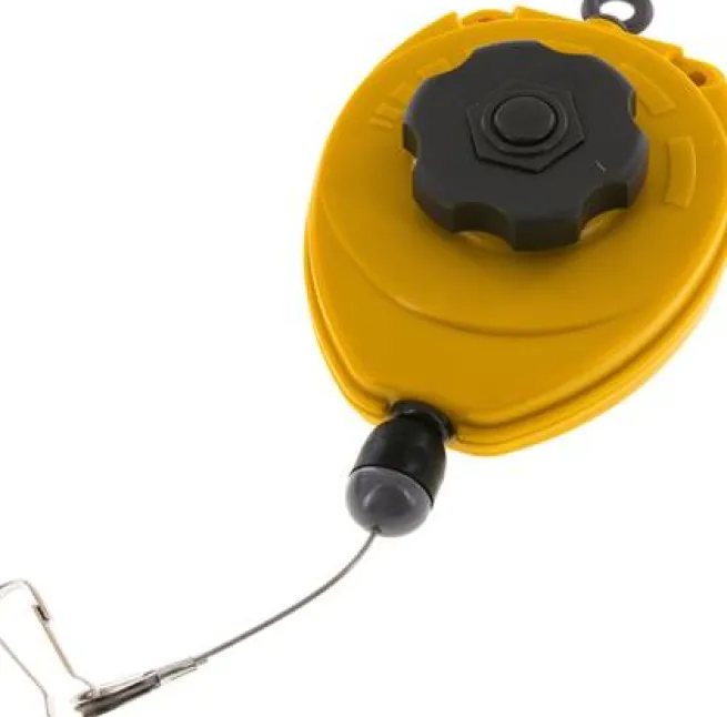 Federzug, 1 - 2 kg, 1,5 mtr. Seil
