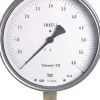 Feinmess-Manometer senkrecht, 160mm, 0 - 25 bar