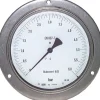 Feinmess-Manometer waagerecht, 160mm, 0 - 400 bar