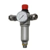 Filterdruckminderer inkl. 2 Kupplungen und Manometer - Anschluss unten 3/8"