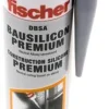 FISCHER Bausilikon DBSA, betongrau, 310 ml Kartusche