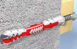 FISCHER Dübel, DUOPOWER 10x80, 25er Pack