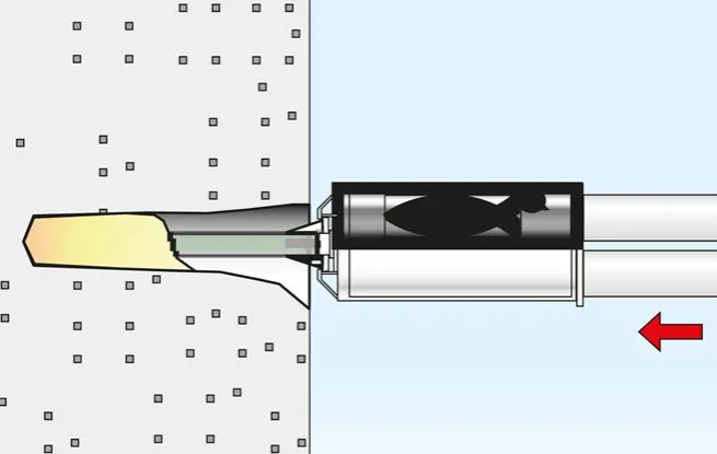 FISCHER Flüssigdübel fill & fix, Komplettset