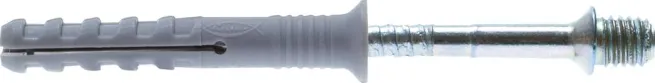 FISCHER Nageldübel 6x40, 50er Pack, Nagel mit metrischem Außengewinde M 6 x 7