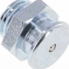 Flachschmiernippel 16 mm, G 1/4", Stahl verzinkt