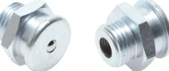 Flachschmiernippel 22 mm, M 16x1,5, Stahl verzinkt