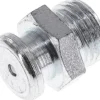 Flachschmiernippel 10 mm, M 10x1, Stahl verzinkt