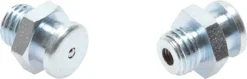 Flachschmiernippel 10 mm, M 10x1, Stahl verzinkt