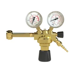 Flaschendruckminderer, 200 bar, Stickstoff, Arbeitsdruck 0 - 25 bar