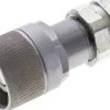 Flat-Face-Schraubkupplung, Stecker Baugr. 2, G 3/8"(IG)