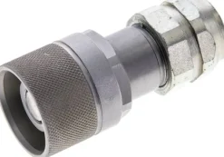 Flat-Face-Schraubkupplung, Stecker Baugr. 2, G 3/8"(IG)