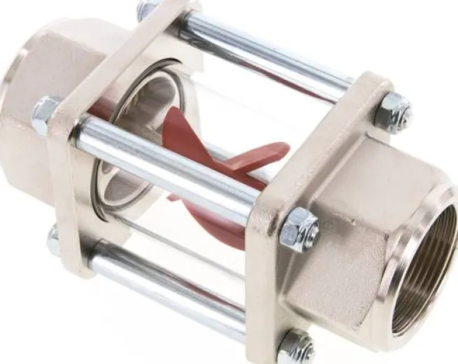 Flügelrad-Durchflussanzeige G 1-1/2", 11 - 60 l/min