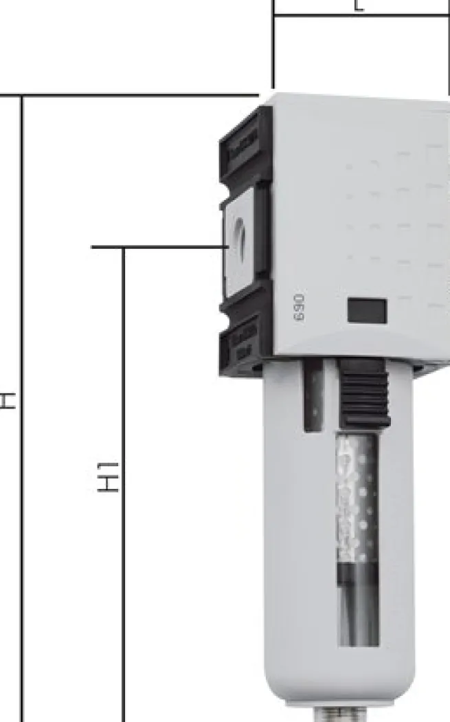 FUTURA Aktivkohlefilter G 1/2", Futura 2