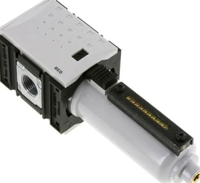 FUTURA Aktivkohlefilter G 3/8", Futura 1, Metallbehälter mit Sichtrohr