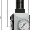 FUTURA Druckregler, G 1", 0,5 - 16bar