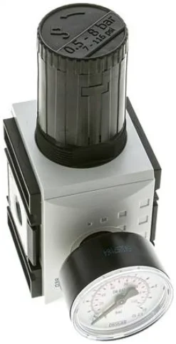 FUTURA Druckregler, G 3/8", 0,5 - 8bar, BG 2, mit durchgehender Druckversorgung