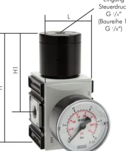 FUTURA Druckregler (Volumenbooster), G 1/2", Futura 2