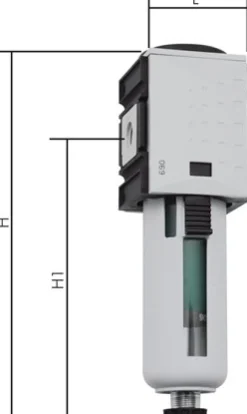 FUTURA Ersatzfilter 0,01 µm , Futura 1 / Multifix 1 X 23/70